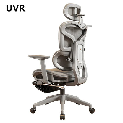 UVR Ergonomic Gaming Computer Chair with Breathable Mesh, Adjustable Armrests, Lumbar Support, Swivel Office Chair for Work & Gaming