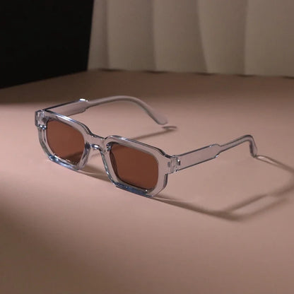 Vintage Women Fashion Square Sunglasses Retro Black Sun Glasses Female Male Eyewear Oculos
