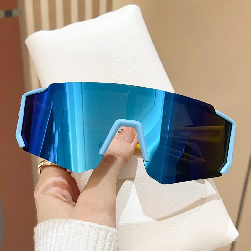 Fashion Colorful Cycling Sun Glasses Boy Girl Outdoor Sport Ride Protection Optical Glasses Climbing Skiing Children Goggles