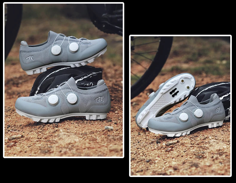 Professional Men Cycling MTB Shoes Route Cleats Speed Road Bike Sneaker Racing Women Flat Bicycle Mountain Spd Biking Footwear