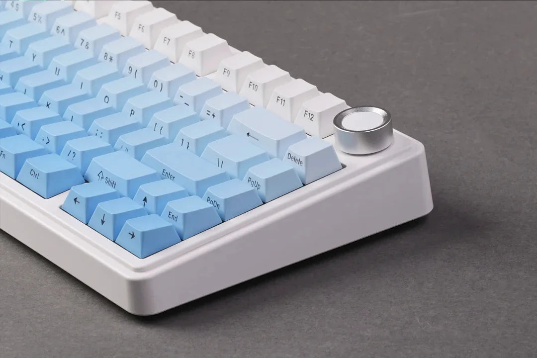 Teclado Mecânico Gaming Sem Fios AULA F75 Pro com Montagem Gasket, RGB Personalizado, Layout 75% e Teclas PBT com Gravação Lateral