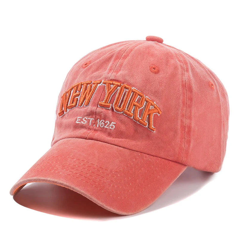 Șapcă din bumbac spălat York pentru bărbați și femei, șepci snapback, șepci de baseball, protecție solară, casquette, șapcă tip „dad hat”, șapcă pentru activități în aer liber