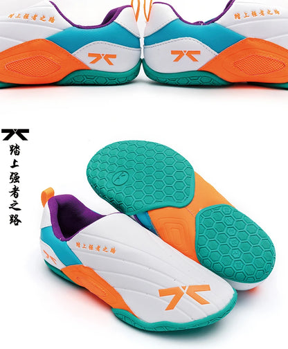 Firmway Professional Taekwondo Shoe for Unisex Soft Sole Kids Kung Fu  Comfortable Men Women Tai Chi Karate Shoes White Sneakes