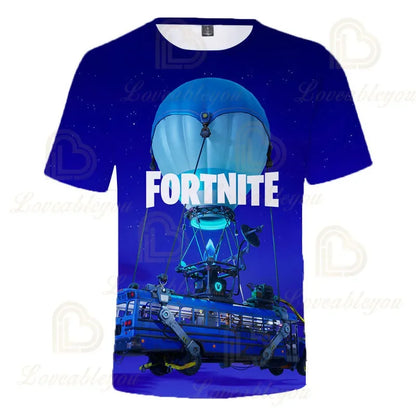 Fortnite Men and Women Victory Children's Wear Battle Royale 3d Swearshirt Boys Girls Clothes Tops Kids T-shirt Hero Teen Tops