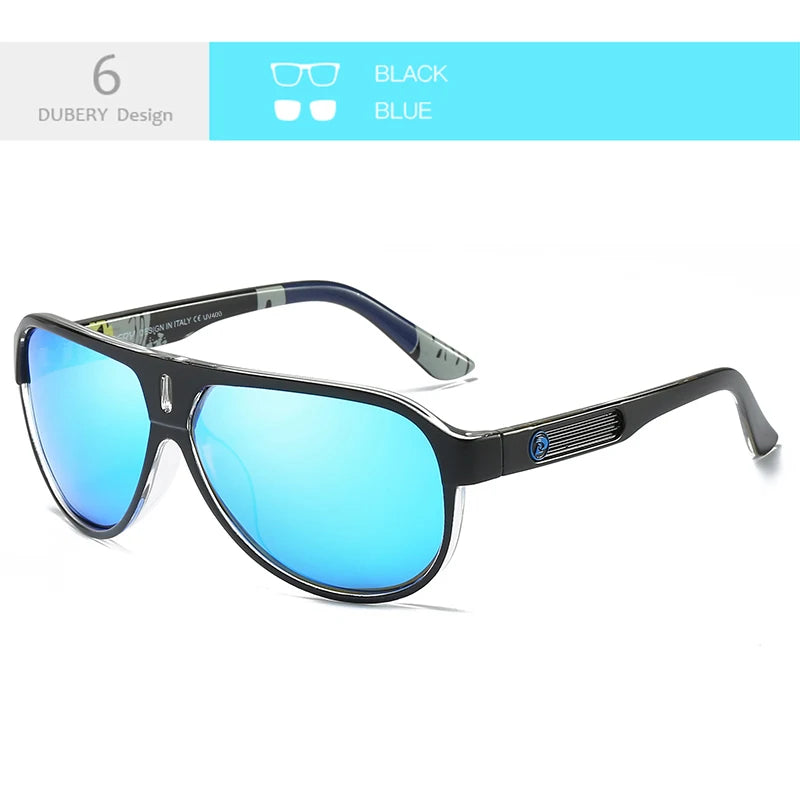 DUBERY Polarized UV400 Protection Sunglasses For Men And Women 9 Colors Model 163