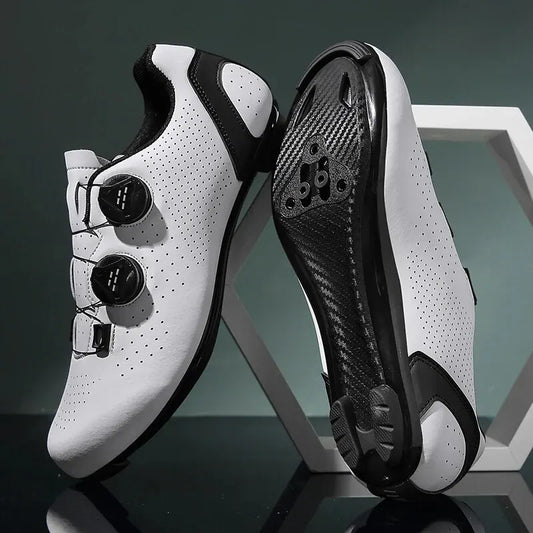 Scarpe da ciclismo MTB da uomo, scarpe sportive per bici da sterrato e da strada, sneakers da ciclismo flat ad alta velocità, calzature per mountain bike con tacchette SPD