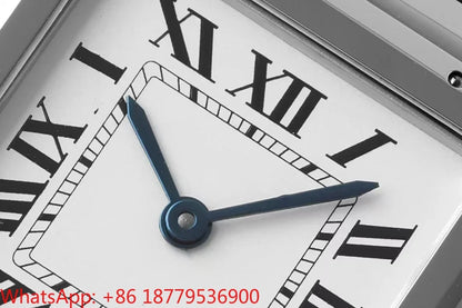 2026 Custom Women Luxury Brand Square Roman Dial Gold And Silver Women's Steel With Diamond Case Quartz Movement Watches