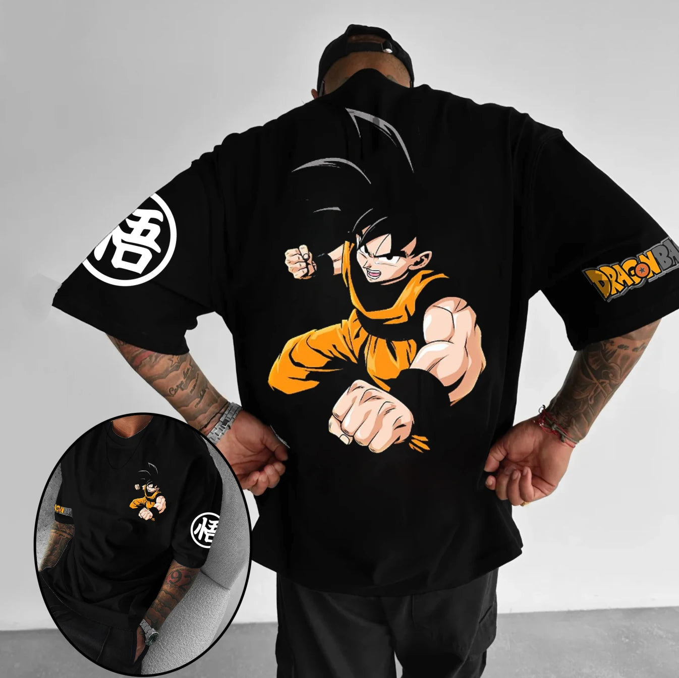 Dragon Ball Z Print Short Sleeve Cotton T-Shirt Son Goku Vegeta Men Women Clothes Harajuku Y2k Tee Vintage Summer Streetwear