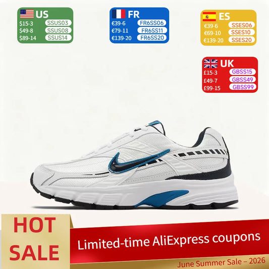 Nike Initiator Retro Lace-Up Comfort Cushioning Anti-Slip Durable Breathable Casual Low-Top Running Shoes DZ2776-141