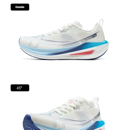 Xtep One Piece Modeling 5.0 Impact-Resistant Male‘s Combat Lightweight Quick-Drying Marathon Running Sneakers 874219110036