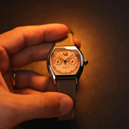 FARASUTE 2024 New 36mm Men's Quartz Watch VH64 Movement Stainless Steel Sports Fashion Sapphire Glass Waterproof Men's Watch