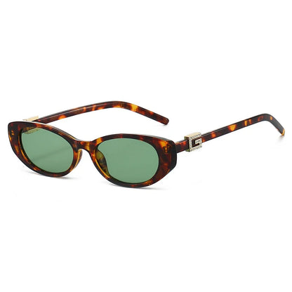 Sexy Cat Eye Sunglasses Women Vintage Small Frame Leopard Sun Glasses Female Black Shades Ladies Fashion Eyewear Oculus De Sol