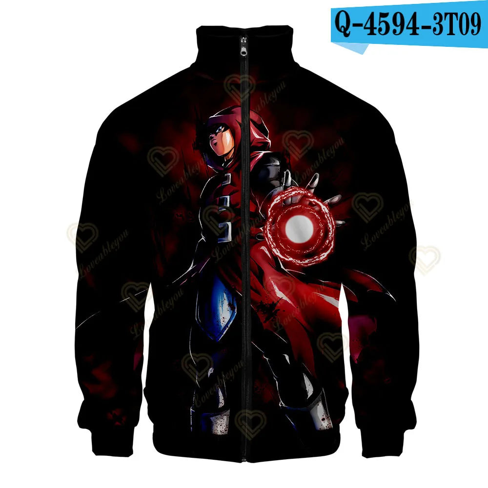 Dragon Ball 3D Print Zipper Hoodie Cool Fashion Men/Women/Kids Long Sleeve Hoodies Sweatshirt Casual Cosplay Jacket Clothes