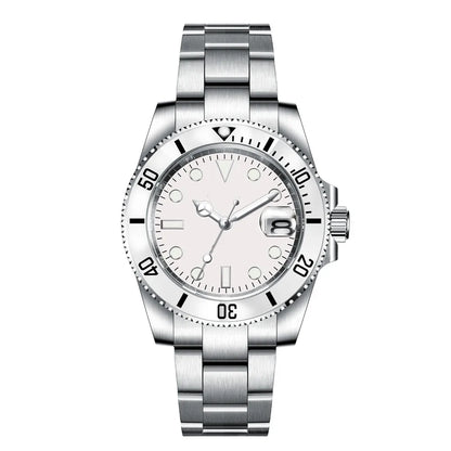 Custom watches Luxury Sapphire MIYOTA/NH35 Automatic Wristwatch Mechanical Mens Watch Sterile Dial Ceramic 10Bar Lume Male Clock