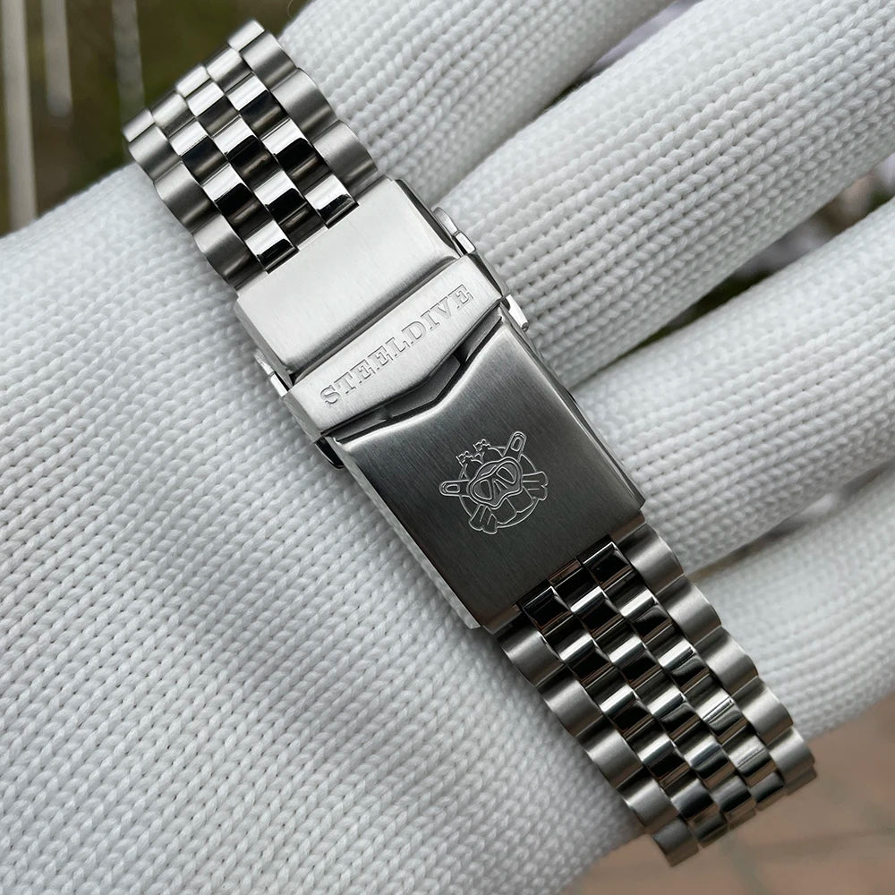 Steeldive SD1973 Men's watch Dive Watch Automatic Mechanical Men's watch NH35 Bracelet 41mm  Diver watch men watches