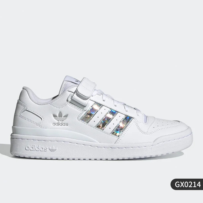 Chaussures de sport décontractées Adidas Genuine Clover FORUM LOW pour hommes et femmes GX0214