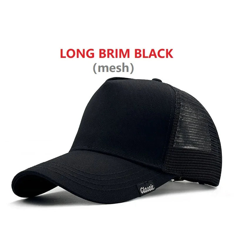 Bejzbol kape za muškarce s velikom glavom, za žene, XXL, prevelike, visoke krune, podesive, jednobojne, s kopčom (snapback), 56-60 cm, 60-65 cm