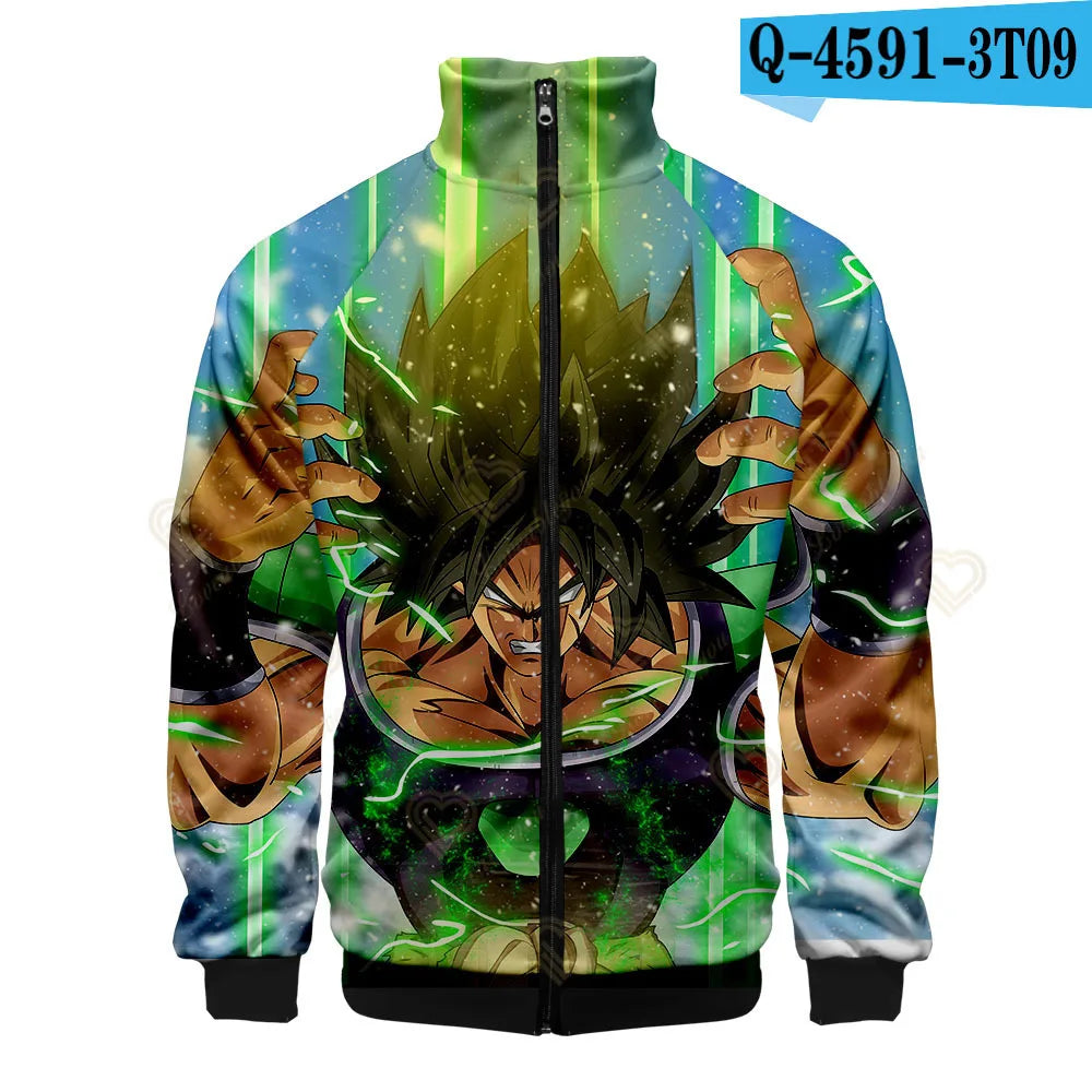 Dragon Ball Goku Hoodies Kids Boys Sweatshirts Anime Clothes Costume Hoody Gohan Beerus Pullovers Men Women Tracksuits Tops