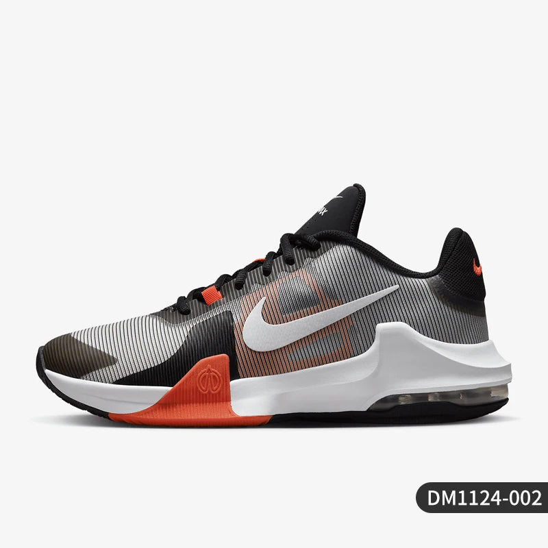 Nike Authentic Impact 4 - Scarpe da basket da uomo con lacci e ammortizzazione DM1124-002
