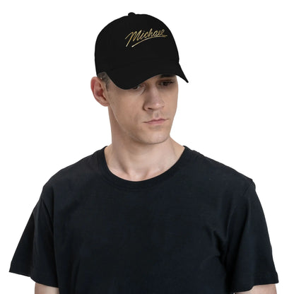 Michael Biopic Logo Sun Baseball Cap Michael Jackson Ljetne ležerne hip hop kape za muškarce, odrasle, za lov i kampiranje, bejzbol kape