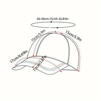 Halloween Embroidered Baseball Hat with Cute Ghost Pattern Simple Style Suitable for Men and Women
