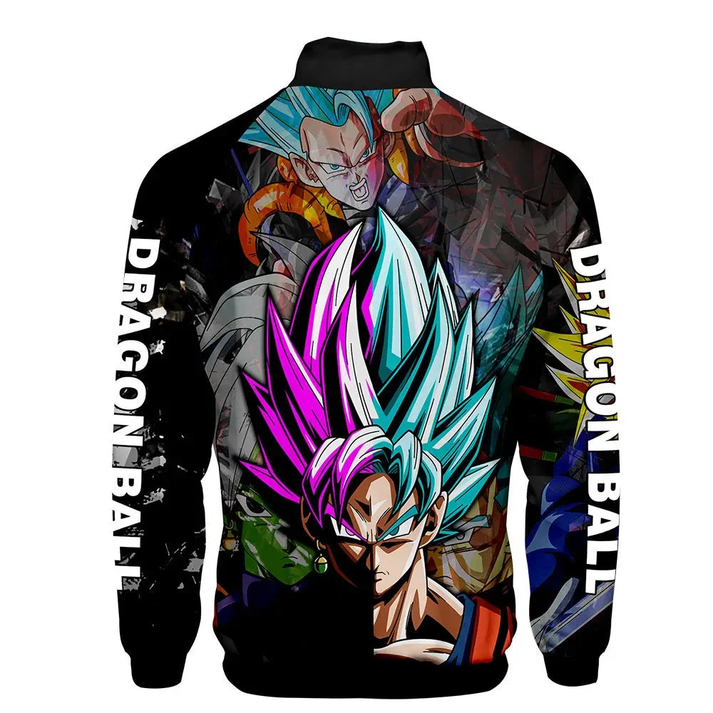 Dragon Ball Goku Hoodies Kids Boys Sweatshirts Anime Clothes Costume Hoody Gohan Beerus Pullovers Men Women Tracksuits Tops