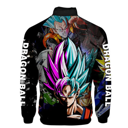 Dragon Ball Goku Hoodies Kids Boys Sweatshirts Anime Clothes Costume Hoody Gohan Beerus Pullovers Men Women Tracksuits Tops