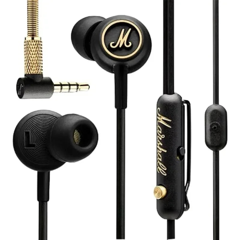 Marshall Motif II ANC True Wireless Earbuds Bluetooth 5.2 Noise Cancelling Headphones with Mic