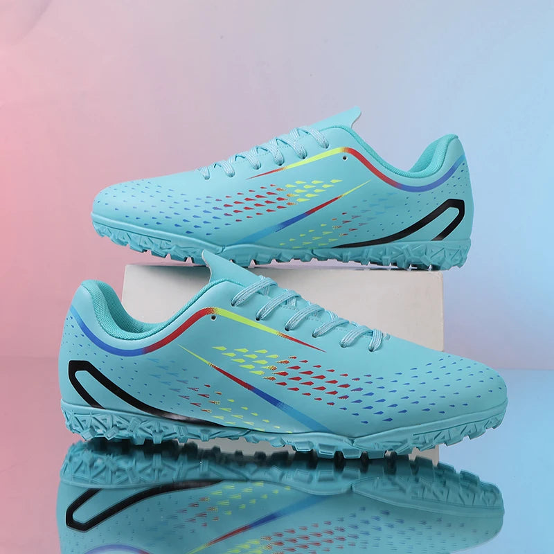 New Men Soccer Shoes High-top Futsal High-quality Cleats Grass Non-Slip Football Boots Match Sneakers Indoor Hot-selling FG/TF