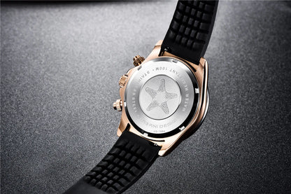 PAGANI DESIGN V2 40MM Quadrante meteorite Orologio da uomo al quarzo Cronografo retro in zaffiro Orologio impermeabile da uomo Reloj0 hombr