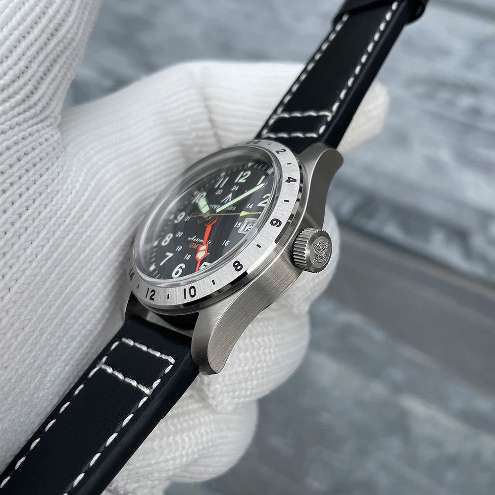 STEELFLIER Official SF792 GMT Mechanical Dive Watches Super Luminous NH34 Movement 20Bar Waterproof Luxury Stainless Steel Watch