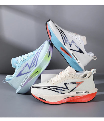 Running Shoes Carbon Plate Specialty Marathon Men's Sports Breathable Lightweight Women's Comfortable Athletic Non-slip Sneakers