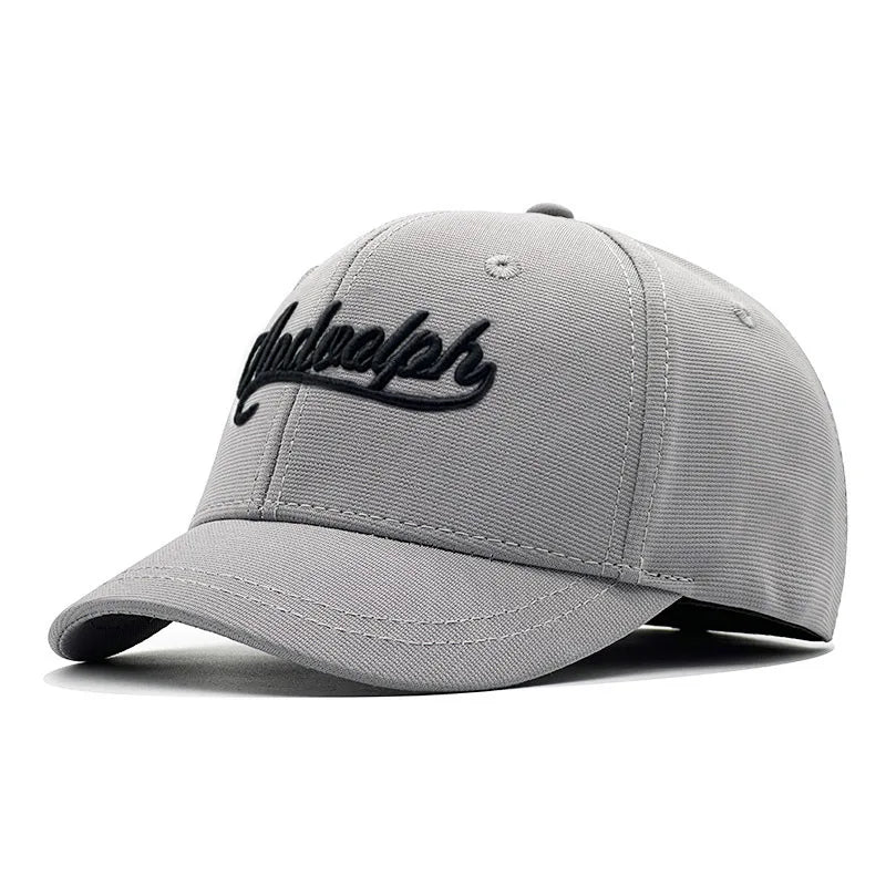 Nagy fejméretű, hátul zárt, 5 cm-es rövid karimájú baseball sapka férfiaknak, hálós, testre szabott sapkák, rugalmas, teljesen zárt sapkák, 56–60 cm, 61–65 cm