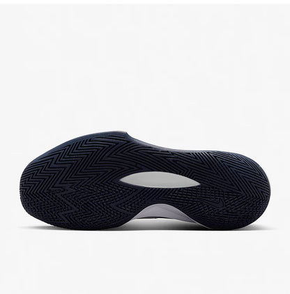 Sapatilhas de basquetebol Nike Precision 5 genuínas para homem, cano baixo DD9535-101