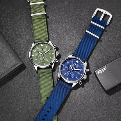OCHSTIN Mens Watches Quartz Chronograph Men Watch Pilot Sport Male Fashion Wristwatch Top Brand Luxury Leather Waterproof Clock