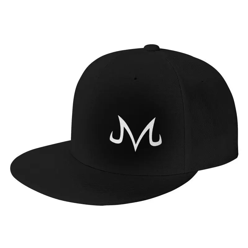 Majin Buu Print Baseball Cap Hip Hop Flat Bill Caps Unisex Adjustable Snapback Caps Skateboard Hats Trucker Hat