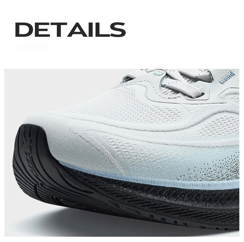 Xtep Running Shoes For Men 2025 Winter Trendy Shock Absorption Cushioning Non-Slip Comfortable Lace Up Sneakers 875419110045