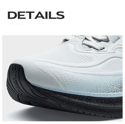 Xtep Running Shoes For Men 2025 Winter Trendy Shock Absorption Cushioning Non-Slip Comfortable Lace Up Sneakers 875419110045