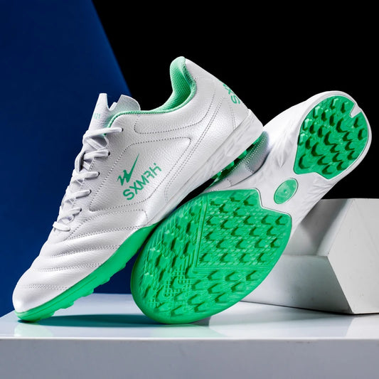 Double Star Men's Genuine TF Turf Soccer Shoes, for Primary School Students, Teenagers, Adults & Kids, Professional Training and
