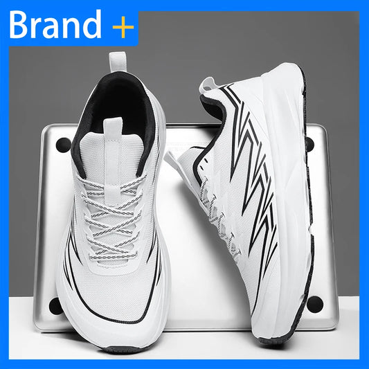 Men Sports Shoes Wide Last Comfortable Breathable Mesh Outdoor Fitness Shoes 2026 New Fashion Versatile Commuting Sports Shoes