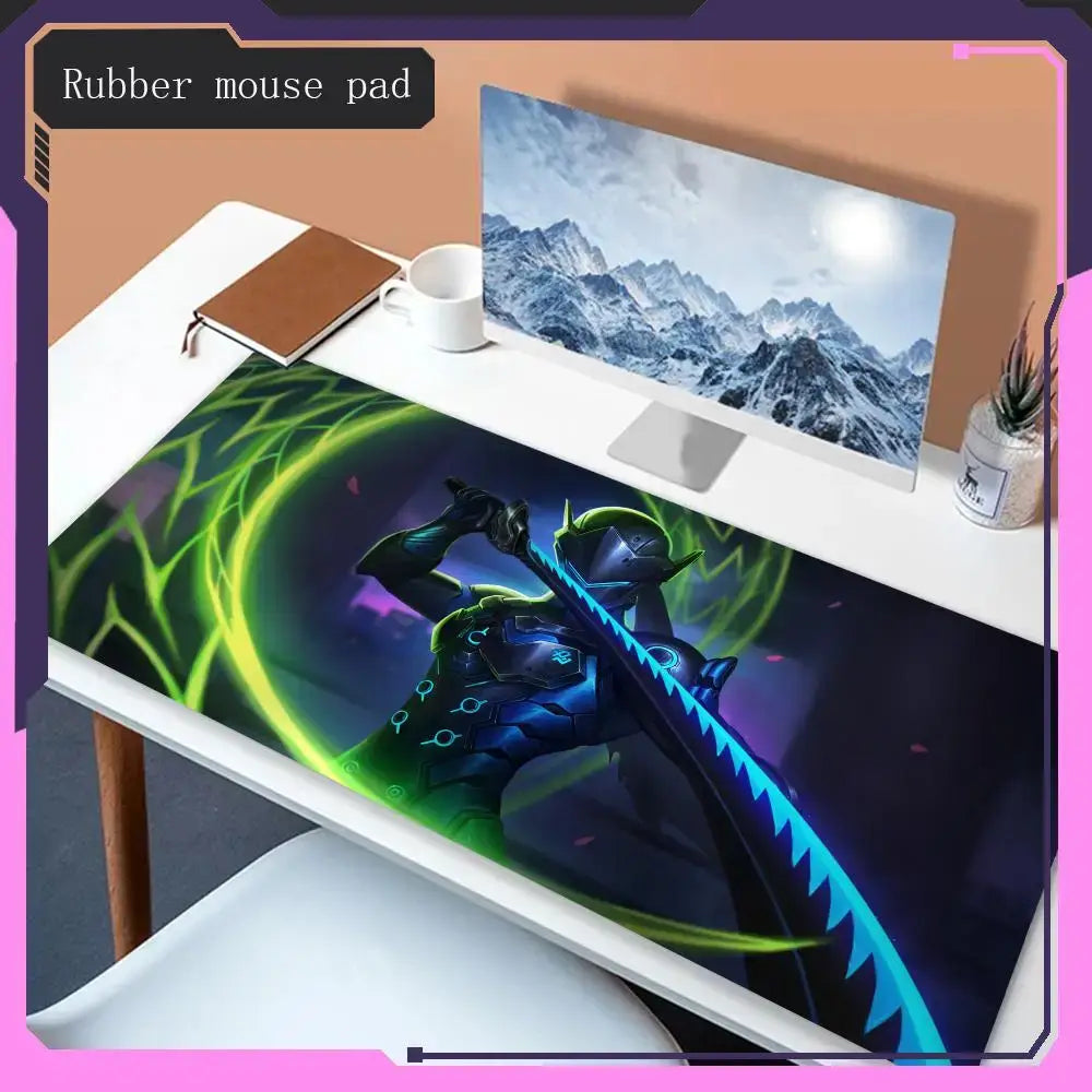 Alfombrilla para ratón Overwatch superventas, alfombrilla animada, accesorios gaming para escritorio, alfombrilla para portátil superventas