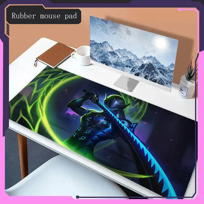 Alfombrilla para ratón Overwatch superventas, alfombrilla animada, accesorios gaming para escritorio, alfombrilla para portátil superventas