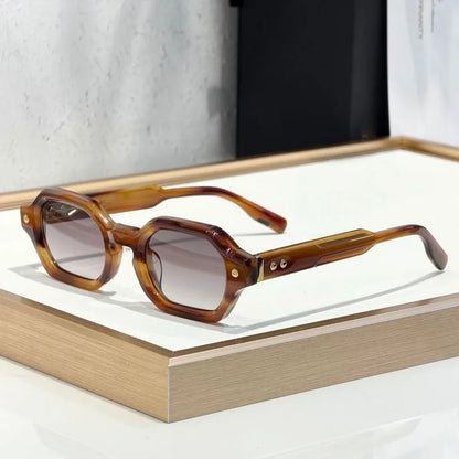 High Quality Sunglasses Project 05 with NFC Chip Rectangle Thick Acetate Handmade Luxury Design UV400 for Men Women Eyeglasses