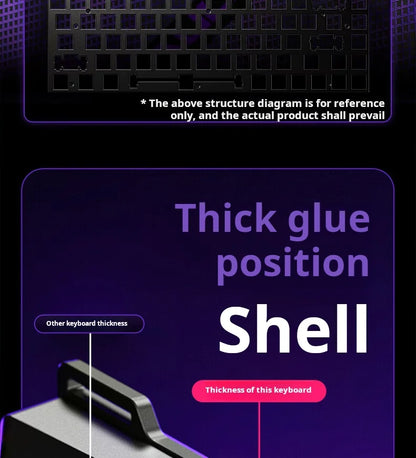Teclado Mecânico Personalizado AULA WIN60 HE com Ligação com Fio, Eixo Magnético RT para E-sports, Taxa de Polling 8K