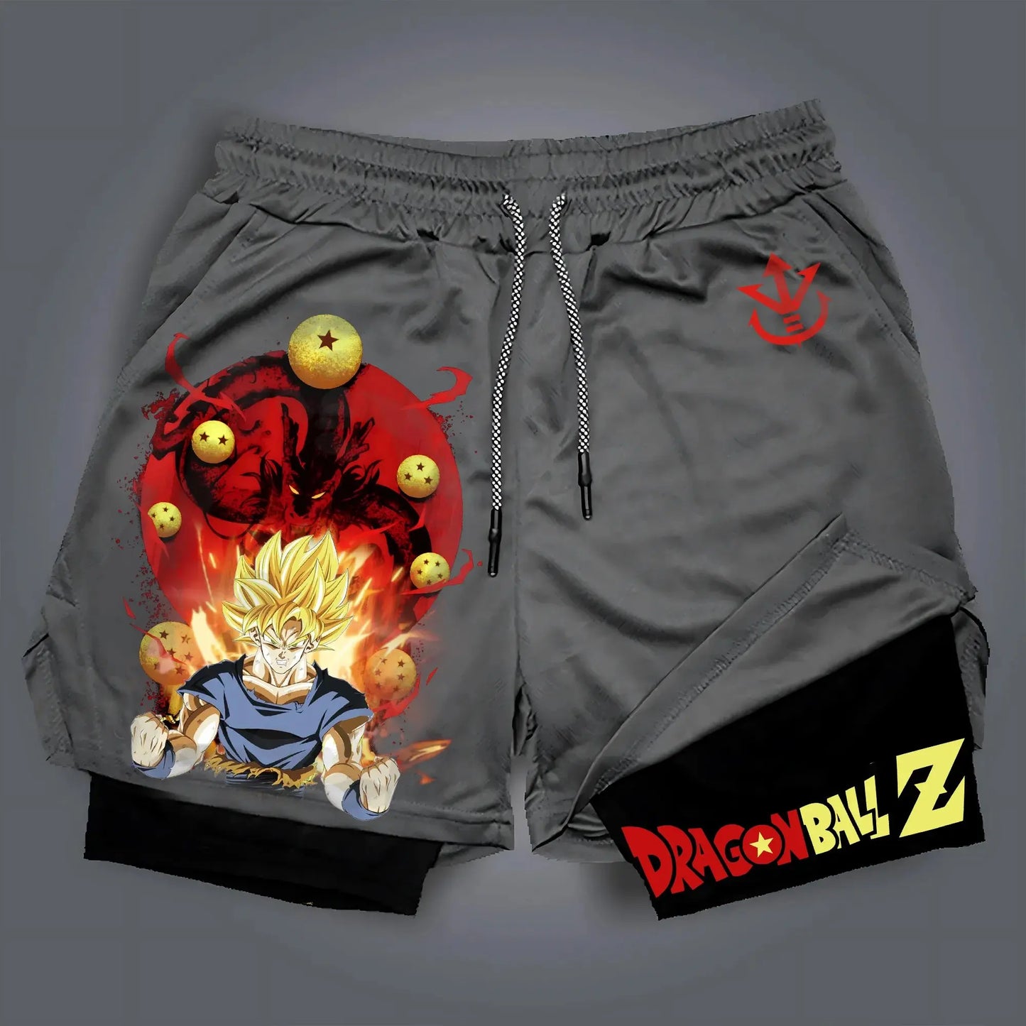 Dragon Ball Trendy Hot Items Power 2025 Super Championship Authorized Muscles Boxing Cosplay Parties Beach Quick-Drying Shorts