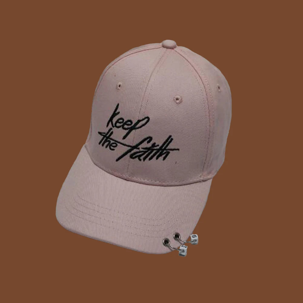 Femei Bărbați Hip Hop K-pop Șapcă de baseball tip snapback, culoare uni, cu inel, sport, dans, călătorii, iubitor de călătorii, șapcă pentru tată, șepci, îmbrăcăminte urbană, reglabilă