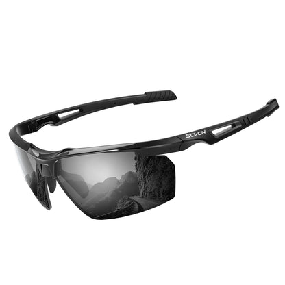 SCVCN-Polarized Cycling Glasses Running Sunglasses UV Protection Bicycle Sports MTB Road Bike Eyewear for Women Cycle Goggles