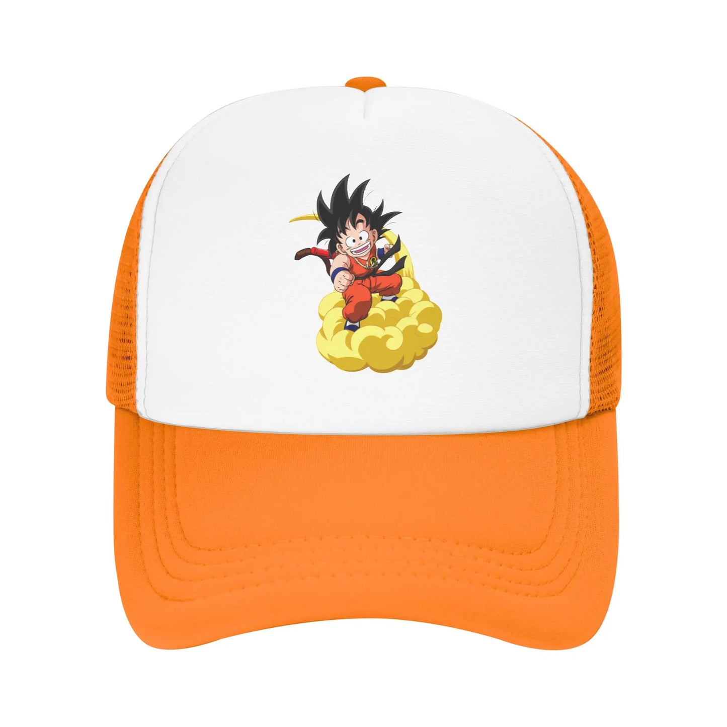 Dragon Ball Son Goku Mesh Baseball Cap Adult Trucker Hat Anime Hats Adjustable Snapback Caps Sports Cap Winter Trucker Hats, Produit gaming premium Fraquane