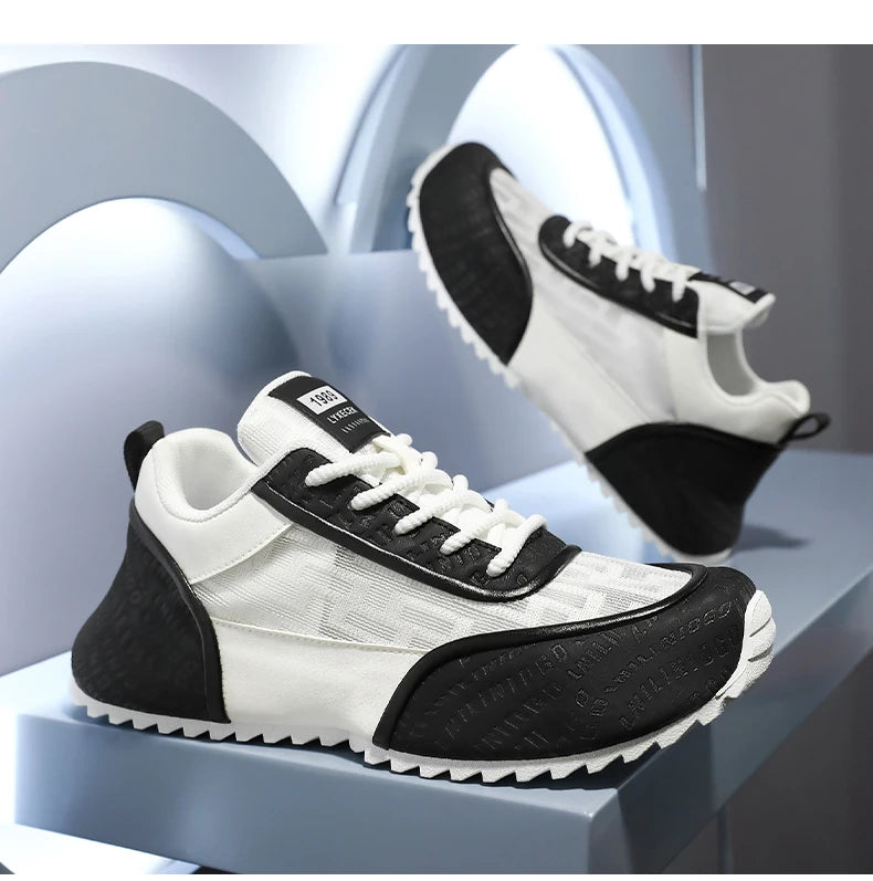 Brand protection 2026 new men's lightweight non-slip breathable wear-resistant running sports fashion versatile casual shoes
