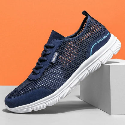 Men's Sneakers Summer Mesh Running Shoes Lightweight and Breathable Sneakers for Men